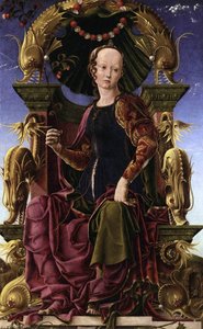 English A Muse (calliope ) — Cosmè Tura