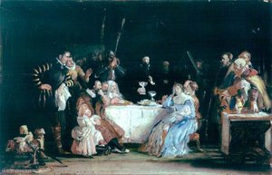 John Knox Dispensing The Sacrament — William Dyce