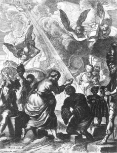 St Philip Baptizing The Eunuch Of Candace — Claude Vignon