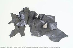 5,000 Lbs. Of Sonny’s Airplane Parts, Linda’s Place, And 550 Lbs. Of Tire-wire — Nancy Rubins
