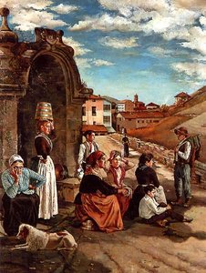 The Well At Éibar — Ignacio Zuloaga Y Zabala