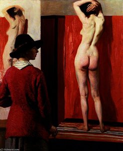 Self Portrait Aka The Model — Dame Laura Knight