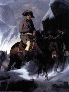 Bonaparte Crossing The Alps — Hippolyte-paul Delaroche