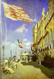 Hôtel De Roches Noires, Trouville — Claude Monet