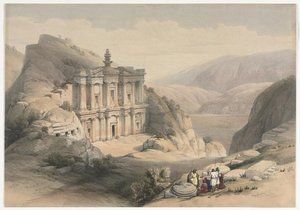 El Deir Petra — David Roberts