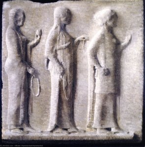 A Greek Relief In The Louvre — Vilhelm Hammershøi