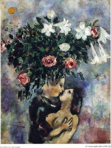 Liebe Unter Lilien — Marc Chagall