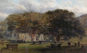 The Old Churchyard, Betws Y Coed — William Harold Cubley
