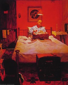 Solitaire — Norman Rockwell