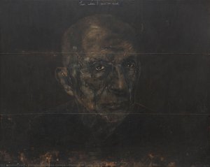 Portrait Of Leon Golub — Enrique Martínez Celaya
