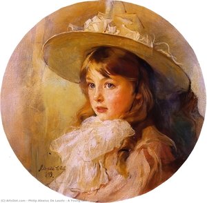 A Young Girl — Philip Alexius De László