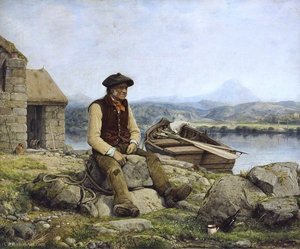 The Highland Ferryman — William Dyce