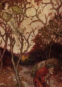 The Rubaiyat. That Spring Should Vanish With The Rose — Edmund Dulac
