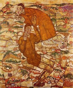 Levitación — Egon Schiele