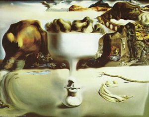 Näemu Nägu Ja Lauga Rannal, 1938 — Salvador Dalí