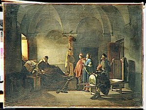Le Peintre Sodoma Porte A L'hopital — François Marius Granet