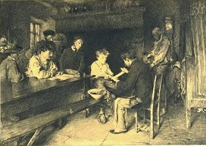 Young Patient Treated By A Doctor On A Farm — Pascal-adolphe-jean Dagnan-bouveret