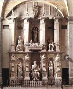 Pope Julius Ii - Tomb Of Julius Ii — Michelangelo Buonarroti