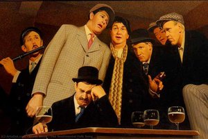 The Sentimental Folk Song — Grant Wood