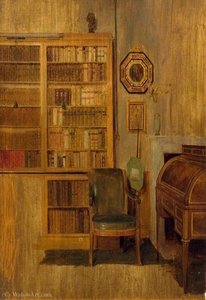 A Book Case — Sir David Wilkie