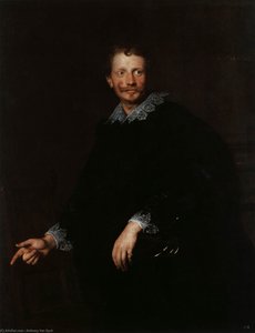 Portrait Of A Genoese Nobleman — Sir Anthony Van Dyck