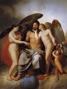 The Nuptials Of Cupid And Psyche — Pelagio Palagi