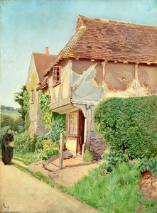 Exterior View Of Unidentified Cottage In East Surrey — Ernest C Christie