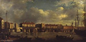 Old London Bridge — Samuel Scott