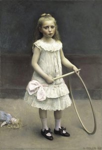 Portrait Of The Young Elise G — Louis Joseph Raphaël Collin
