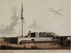 The Government House — Thomas And William Daniell