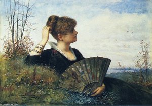 The Fan — James Wells Champney