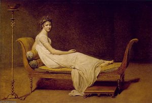 Madame Récamier, Louvre — Jacques-louis David
