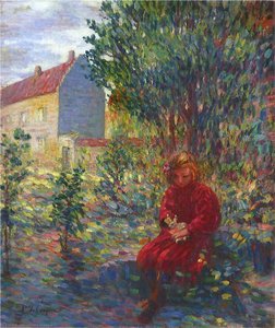 A Small Girl With Her Doll — Henri Lebasque