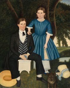 Brother And Sister — Winslow Homer