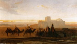 The Caravan — Alexandre Gabriel Decamps