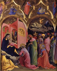 Adorazione Dei Magi (dettaglio) — Lorenzo Monaco