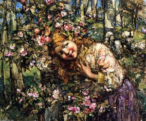 Springtime — Edward Atkinson Hornel