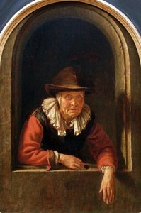 Woman At The Window — Gerrit Dou