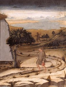 Nativity (detail) — Bicci Di Neri