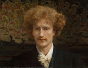 Portrait Of Ignacy Jan Paderewski — Lourens Alma Tadema