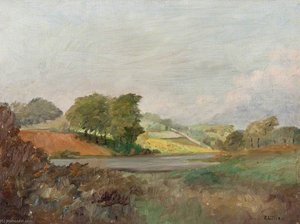 Loch Between Strathblane And Milngavie — Robert Lillie