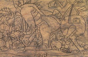 A Bull, Bird, And Crab — Lee, Jung-seob