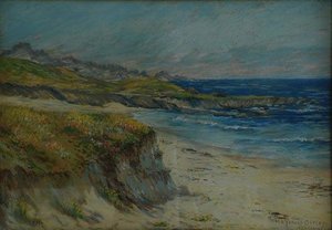 On The Beach, (painting) — Mary Agnes Yerkes