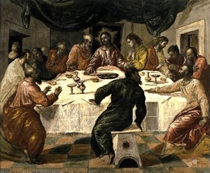 Le Dernier Repas — Él Greco