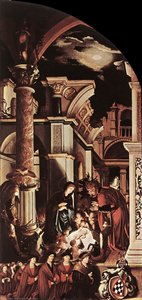 The Oberried Altarpiece (right Wing) — Hans Holbein The Younger