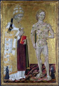 Saints Fabian And Sebastian — Giovanni Di Paolo