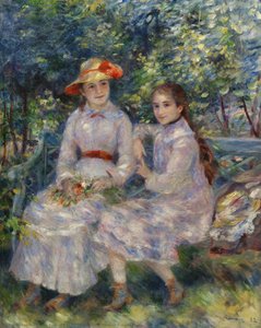 The Daughters Of Durand-ruel — Pierre-auguste Renoir