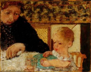 Grandmother With A Child — पियरे बोनार्ड