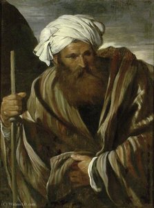 An Oriental Figure — Da Pier Francesco Mola