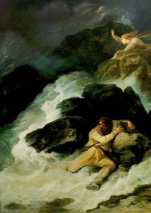 'the Tempest', Act I, Scene 1, The Shipwreck — Philip James De Loutherbourg